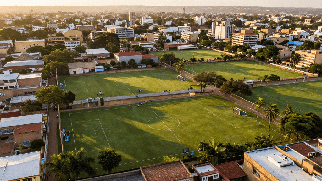 Top 5 terrains de foot à Lomé pour jouer entre amis ce week-end